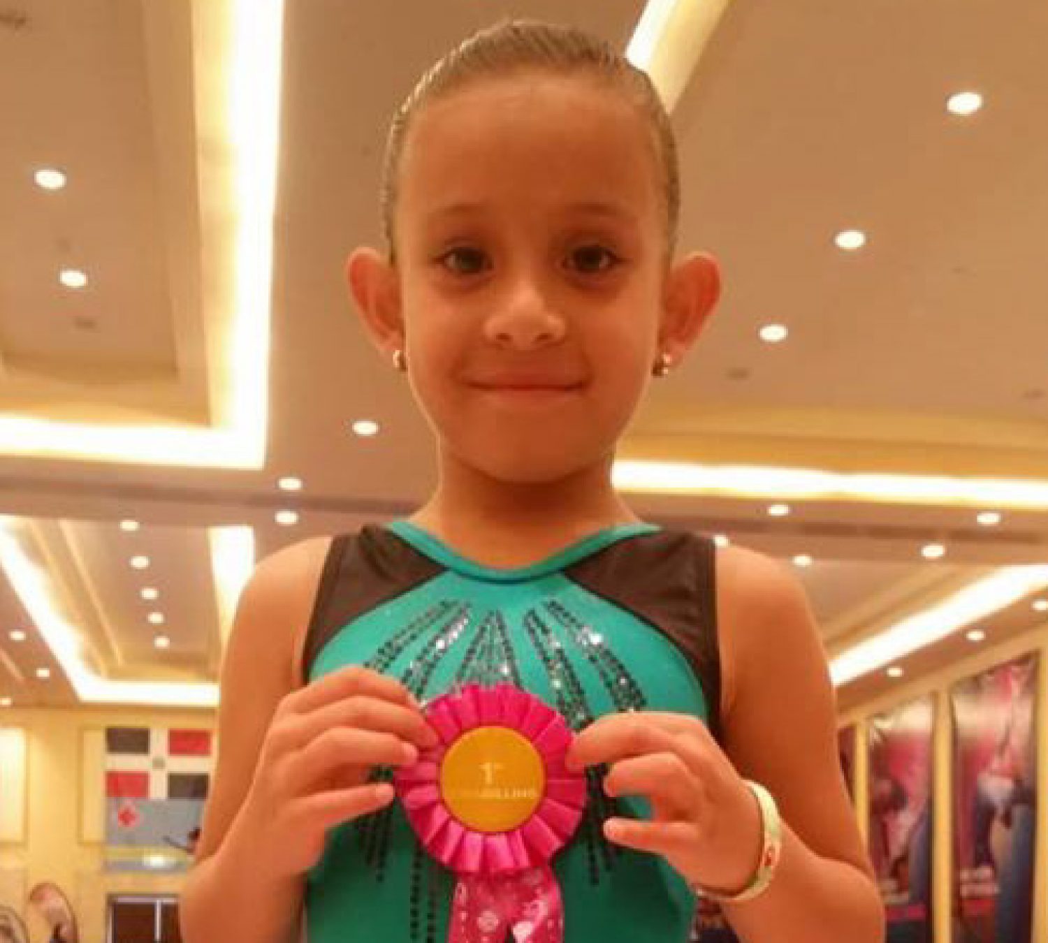 Congratulations Sofia Chaclán!  obtained 1st Place in Copa Gilling, Cancun Mexico