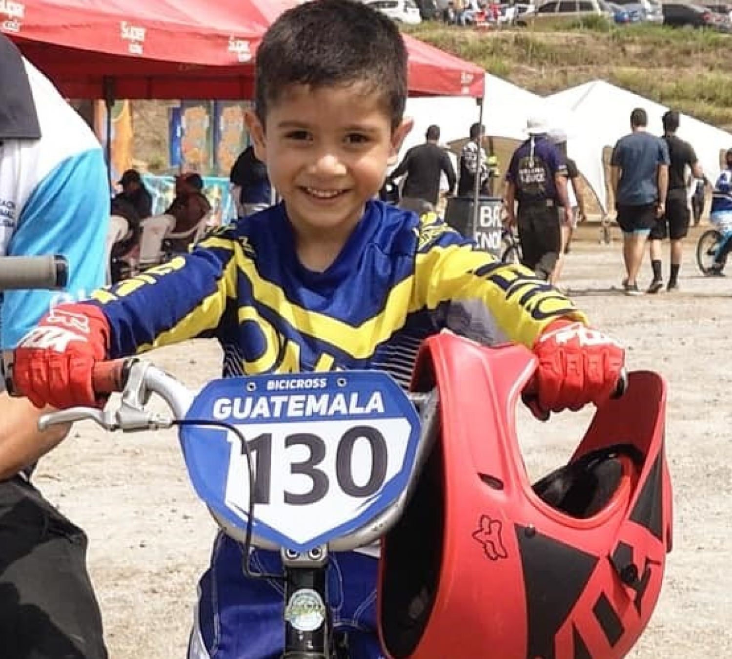 Mateo obtuvo 4to lugar en la Competencia Internacional C1 de BMX